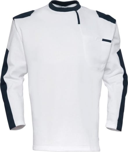 Havep 10020 Sweater Wit/Marine maat XXXL