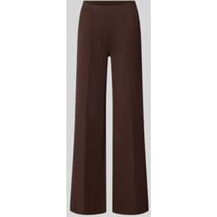 straight fit stoffen broek met viscose