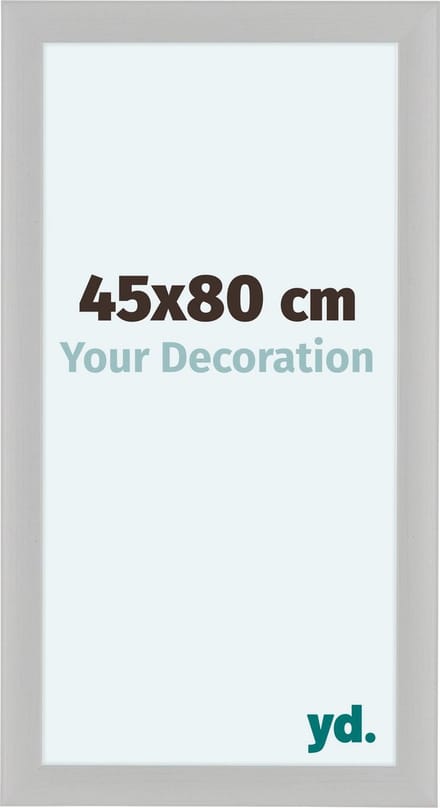 Your Decoration - Fotolijst 45x80 cm - MDF - Wit Houtnerf - Como