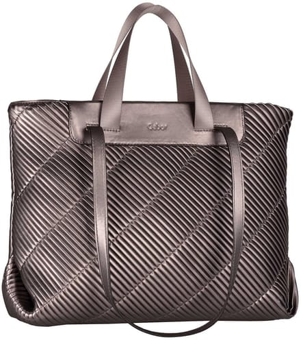 Gabor schoudertas shopper Finley Zip Shopper Old Silver grijs