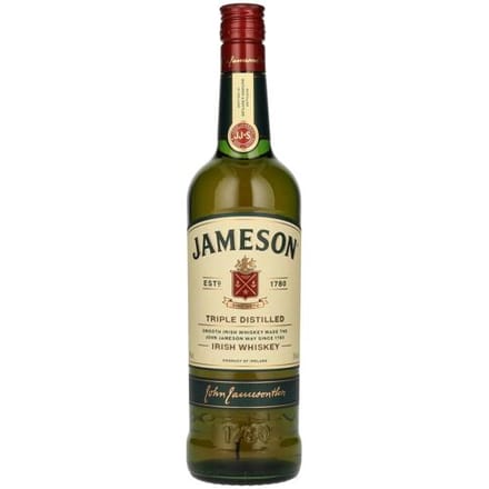 Jameson Whiskey Jameson Triple Distilled Irish Whiskey 40% Vol. 0,7l