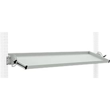Packpool opbergconsole, kantelbaar, bruikbare diepte 345 m, draagvermogen 35 kg, Breedte 2000 mm