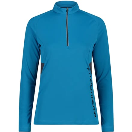 Trainingsshirt met halve rits voor dames CMP