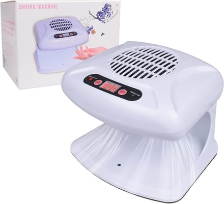 Nageldroger - Nagelventilator - Nagels Snel Drogen - Automatische Sensor - 300 Watt - Lichtblauw