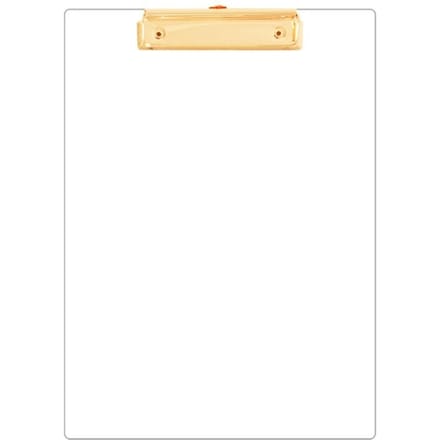 Multifunctioneel A4 Klembord Bestandhouder Kantoor Documenten Organizer voor Vrouwen Mannen goud