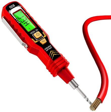 Spanningstesterpen - Spanningsmeter - Elektrische Inspecties - Contactloze Detectie - 161 cm - Rood