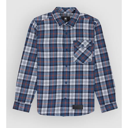DC Marshal Flannel Kids Shirt blauw