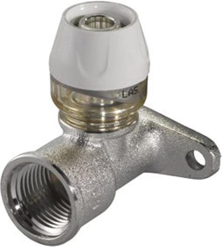 Uponor Smart Aqua RTM Muurplaat met Flens - 20 mm x 1/2" Binnendraad - Steckfitting - Model 1048597