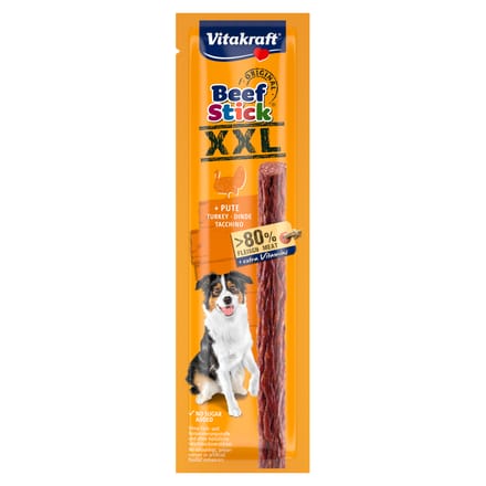 30g met kalkoen Vitakraft Rundvlees stick XXL hondensnacks