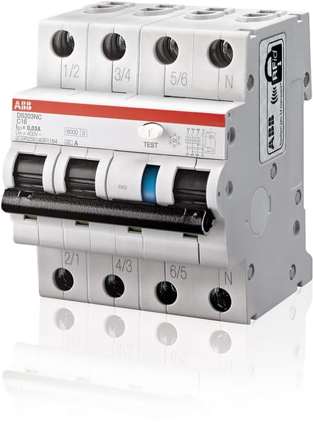 ABB System pro M Compacte Aardlekschakelaar - 2CSR256140R1255 - E2Y9Y