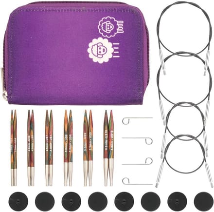 Verwisselbare Rondbreinaaldenset Luxe 3.50-6.00mm met Accessoires