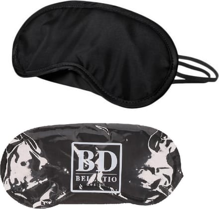 5x Zwart slaapmasker