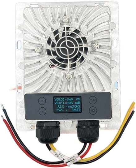 Solar Laadregelaar - MPPT Controller - Batterij Opladen - Hoge Efficiëntie - 400W - Zilver