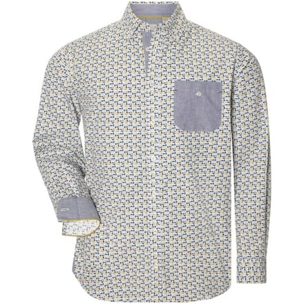 Babista herren Overhemd - 51/52 - lichtblauw - Plus Size