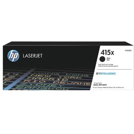 HP 415X - Tonercartridge - Origineel - Hoge Capaciteit - Zwart