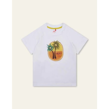 Oilily Tristan T-Shirt- maat98/3T Bright Wit