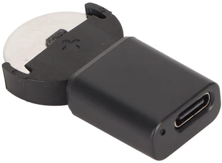 ONF3 - Oplaadbare acculader - Lithium knoopceloplader - USB C - Geschikt voor LIR2032 LIR1632 LIR2025 LIR2016 LIR2032H - Compact en efficiënt