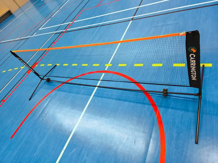 Verplaatsbaar badmintonnet - Praktische badmintonset