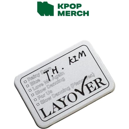 V - OVERSTAP Blikken Doos Sticker Set TAN 1ea