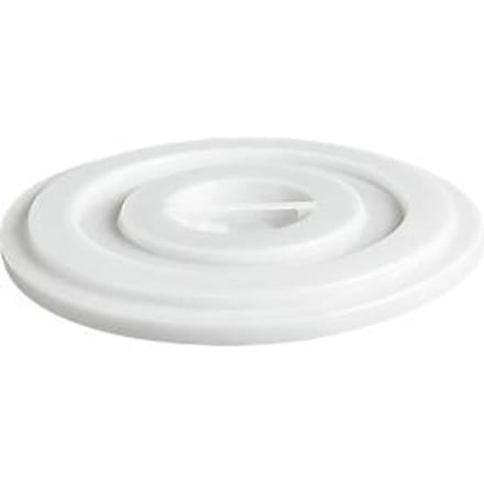 Deksel van HDPE, 50 liter, naturel