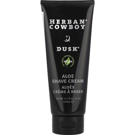 Crème à raser à l'aloe vera Herban Cowboy, Dusk®, 200 ml (200 ml) black