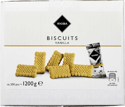 Rioba Vanille Biscuit 200 stuks