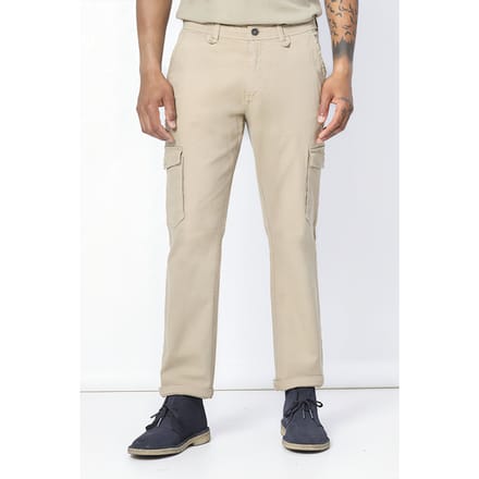 JC Rags John Cargo Chino Camel Uni Taille: W30L34 | Pantalons Cargo Outlet | Homme | Marron