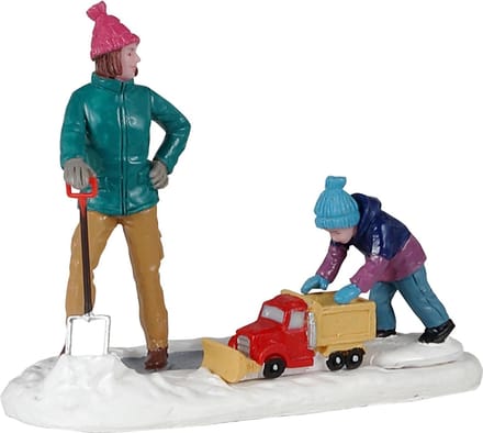 Lemax - Clearing The Sidewalk - Kersthuisjes & Kerstdorpen