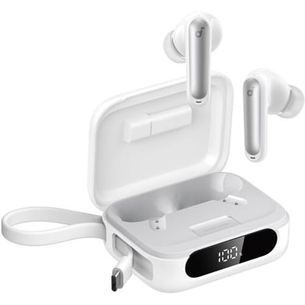 Anker ANKER Soundcore P41i (MFi) white In Ear oordopjes Bluetooth Stereo Wit Ruisonderdrukking (microfoon) Oplaadbox