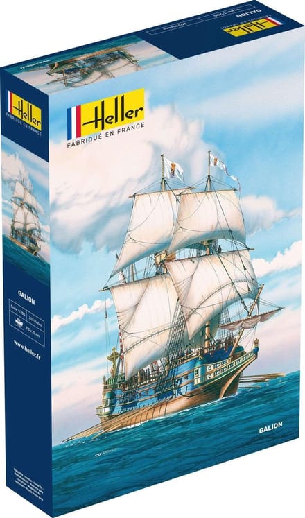 Heller Modelbouwpakket Schepen - 80835 Galion Ship Plastic - 1:200 - Modelbouw