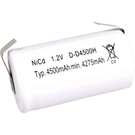 Mexcel Speciale oplaadbare batterij D (mono) NiCd 1.2 V 4500 mAh 1 stuk(s)