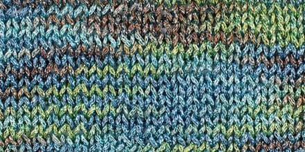 3546-06 Glitter print 10x25 gram ocean color