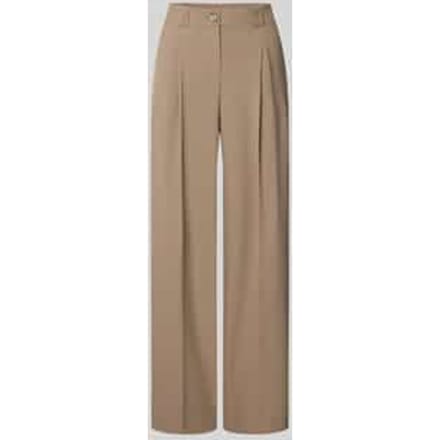 Broek van stof met achterzak model 'Maiga'