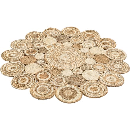Vloerkleed Keiran rond jute | Conceptum Hypnosis