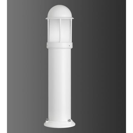 LCD Gepoedercoate tuinpadverlichting Mason, wit