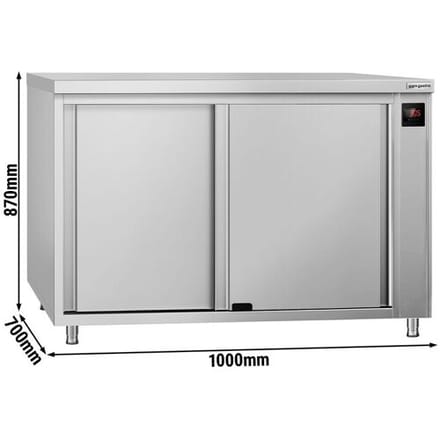 GGM Gastro Wärmeschrank ECO - 1000x700mm - mit Schiebetüren - Digital