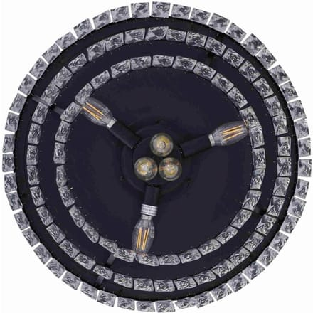 Beacon Lighting Plafondventilator met licht Fanaway Veil zwart geruisloos