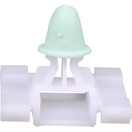 Lot de 10 clips de moulure latérale blancs pour VW : 1H0853585B
