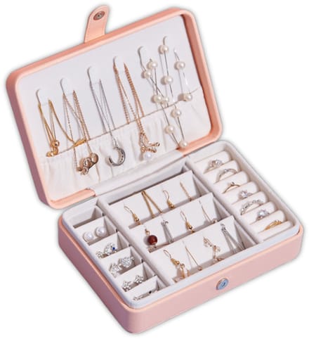 Belleza Luxe Sieradenhouder - Juwelendoos – Kunstleder – Handig