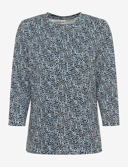 Brax Dames Shirt  Style CARINA M blue heaven, blauw, maat 38