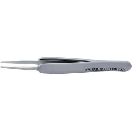 Knipex 92 21 11 ESD Precisiepincet ESD Spits 123 mm