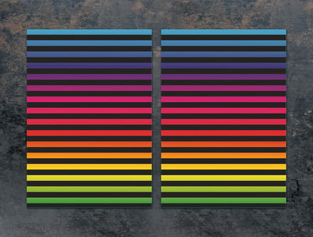 TMK ArtDeko - Gekleurde Glasplaat - 35x52 cm - Beschermende Snijplank