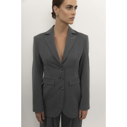 VIVEH Ash Top Agaat Maat: 42 | Blazers Outlet | Dames | Grijs