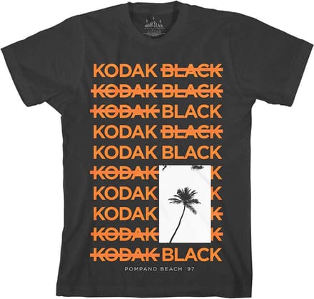 Kodak Black - Palm Heren T-shirt - M - Zwart