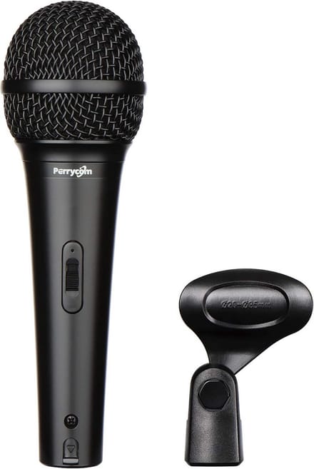 Dynamische Zang- en Instrumentmicrofoon voor Karaoke met Standaard en Aan/Uit-Schakelaar