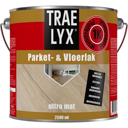 Trae Lyx Parket- & Vloerlak Ultra-mat 2.5L