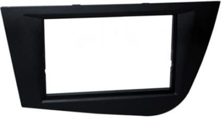 2-DIN frame ECO Seat Leon 05> zwart