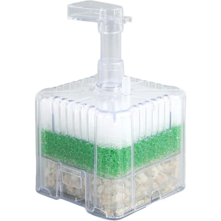 Filtre Éponge d'Aquarium à Air Mini Filtration Multicouche Éponge Biochimique pour Aquarium white