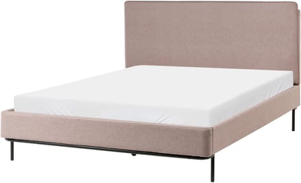CORIO - Tweepersoonsbed - Taupe - 140 x 200 cm - Polyester
