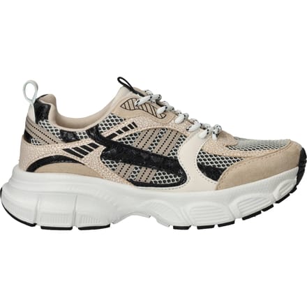 POSH by Poelman Sneakers - Dames - Beige - Maat:37
